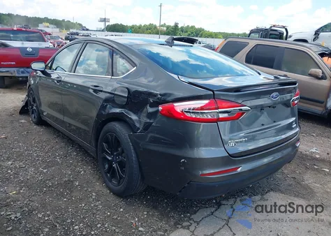 2019 Ford Fusion Se из США, поврежденный, VIN 3FA6P0HDXKR130034